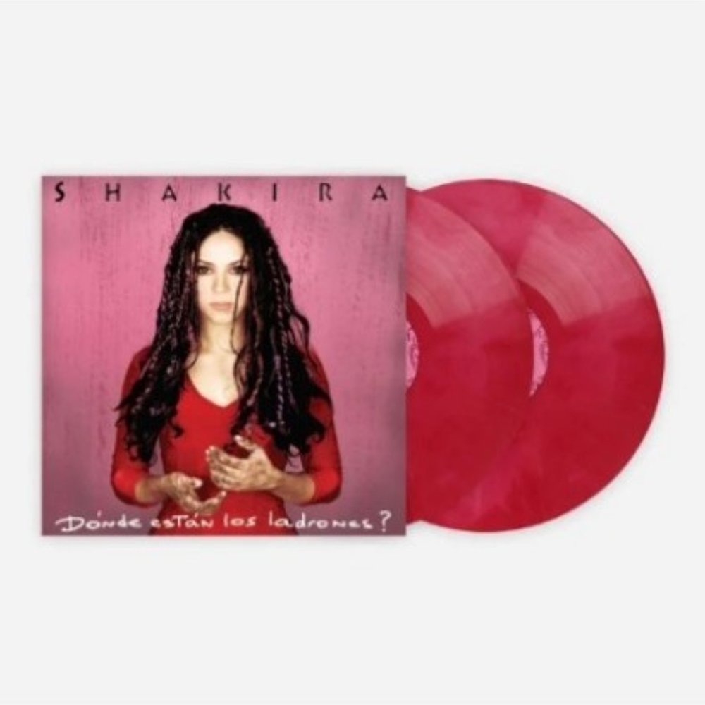 Shakira Dónde Están Los Ladrones? 2-LP ~ Exclusive Colored Vinyl ~ Numb/Ltd Ed!